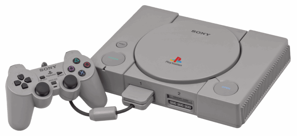 ps1 avec une manette 