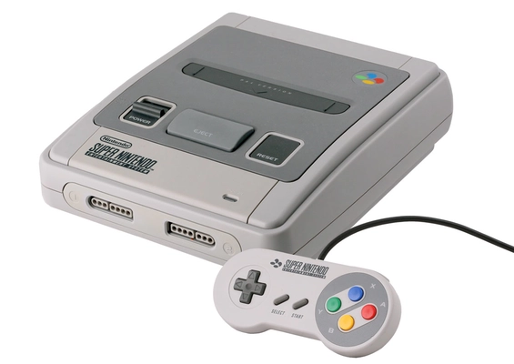 Super nintendo et une manette 