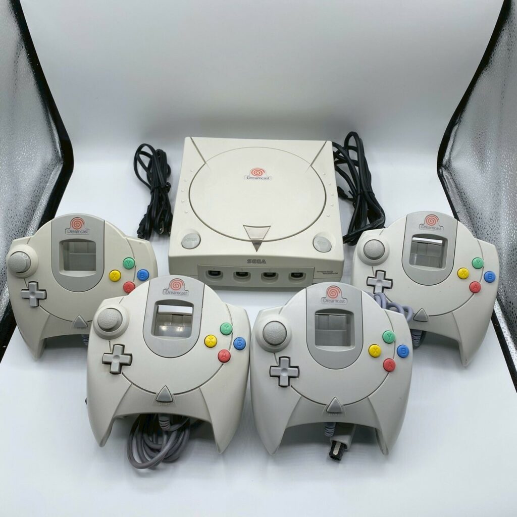 dreamcast avec 4 manettes