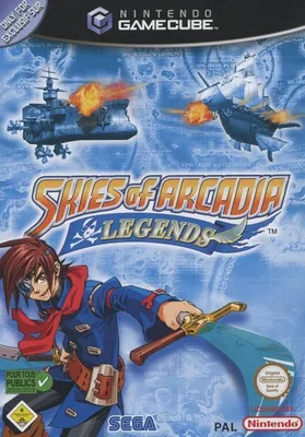 jaquette Skies of Arcadia Legends